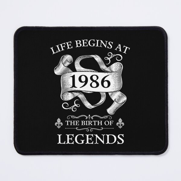 Item preview, Life Begins at 1986 The Birth of Legends , Vintage Birthday designed and sold by ShawnDzign.
