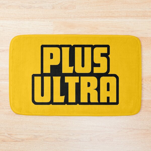 PLUS ULTRA! Word Art Bath Mat
