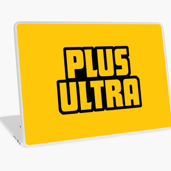 PLUS ULTRA! Word Art Laptop Skin