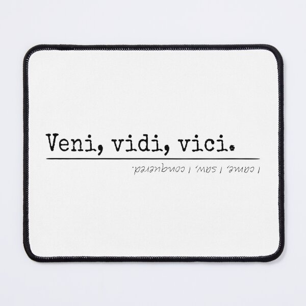 Item preview, I came, I saw, I conquered - Latin - T-Shirts, Stickers, Magnets, House - VBK - VisionsByKaren designed and sold by VisionsByKaren.