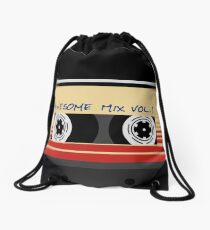 Awesome Mixtape Vol 1, Tape, Music, Retro Drawstring Bag