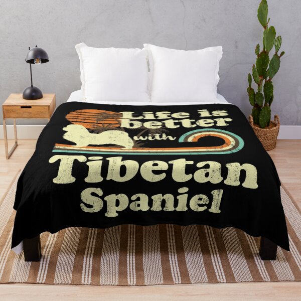 Item preview, Life is Better with Tibetan Spaniel Vintage designed and sold by rafaeltto.