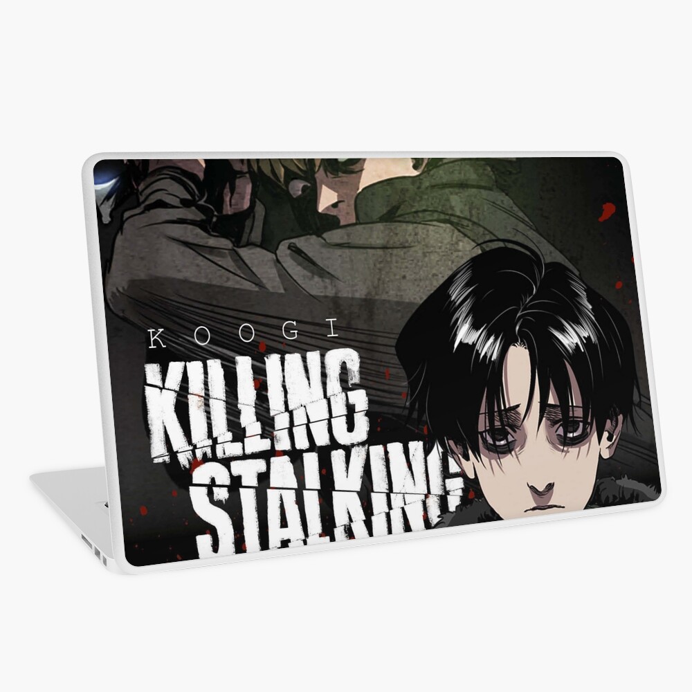 Killing Stalking - Sangwoo I'm Not Gay  Laptop Skin for Sale by