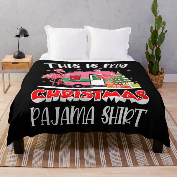 Item preview, Flamingo Camping Camper This Is My Christmas Pajama designed and sold by BennetJaco.
