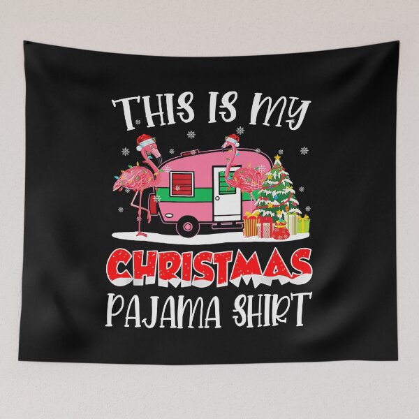 Item preview, Flamingo Camping Camper This Is My Christmas Pajama designed and sold by BennetJaco.