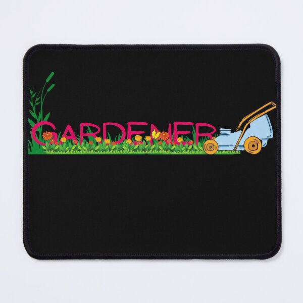 Item preview, gardener inside. gardener by hobby. mr gardener gift for plant lovers.gardeners apron designed and sold by haideralibhai.