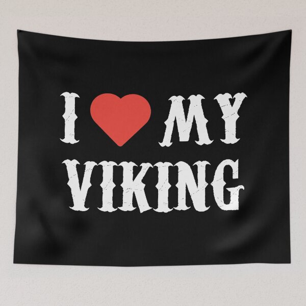 Item preview, I Love My Viking Clothing Valentine Gift Her Women designed and sold by haselshirt.