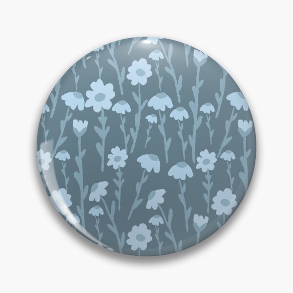 Item preview, Flower pattern background (Dark blue) designed and sold by kims-club.