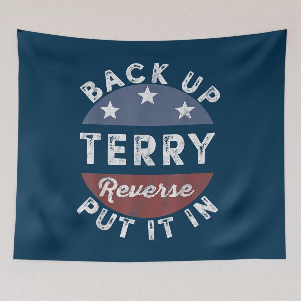 Item preview, Back It Up Terry Put It In Reverse Funny 4th Of July Us Flag   designed and sold by BBpetiteAppa.