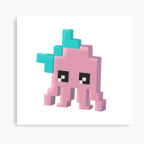 8bit Cutie Canvas Print