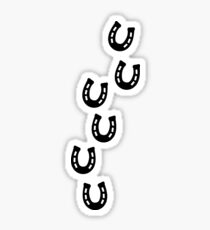 Horseshoe Track Sticker