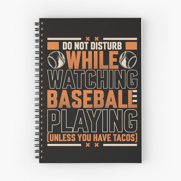 Item preview, Do Not Disturb While Watching Baseball designed and sold by RED FIR.