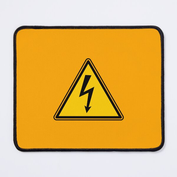 Item preview, Caution electric current, color art designed and sold by artdragongift 15.