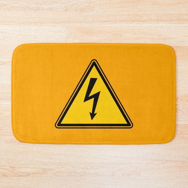Item preview, Caution electric current, color art designed and sold by artdragongift 15.