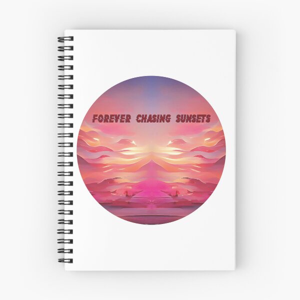 Item preview, Pink n Blue Sunset Painting - Forever Chasing Sunsets designed and sold by Unaiza Khalid.