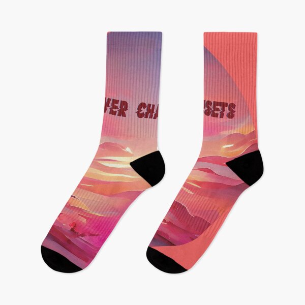 Item preview, Pink n Blue Sunset Painting - Forever Chasing Sunsets designed and sold by Unaiza Khalid.