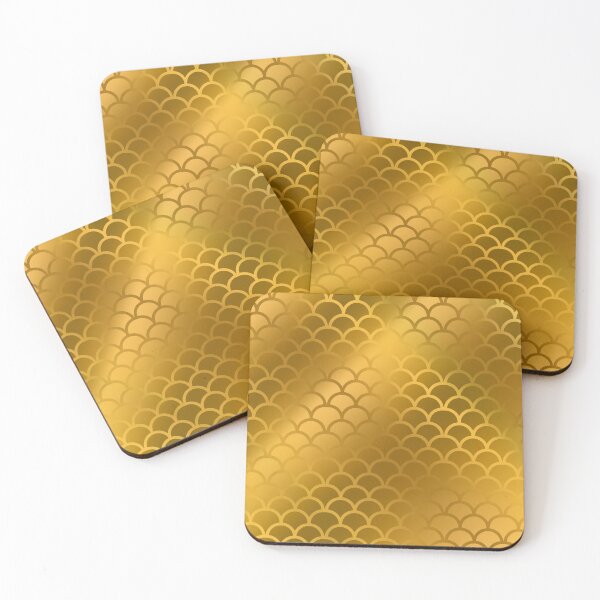 Item preview, Golden Fish Scale designed and sold by Benlaniboutique.