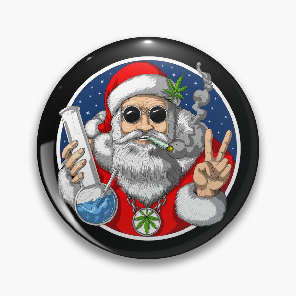 Item preview, Santa Smoking Weed designed and sold by underheaven.