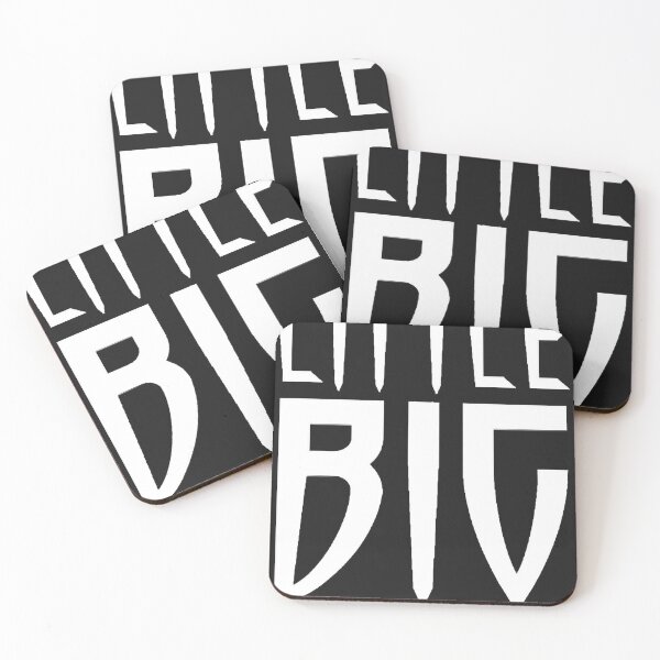 Item preview, Little big logo text design designed and sold by margaretbxqly.