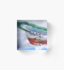 The Frecce Tricolori Acrylic Block