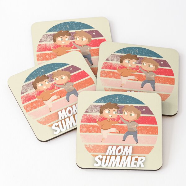 Item preview, Mom Summer Sunset - Funny Boys Fight designed and sold by Evolved-LovinIt.