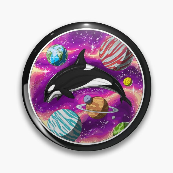 Item preview, Psychedelic Orca Whale designed and sold by underheaven.