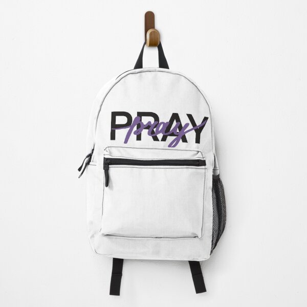 Item preview, Pray. Violet Motivational quote. Lettering designed and sold by Drevych-shop.