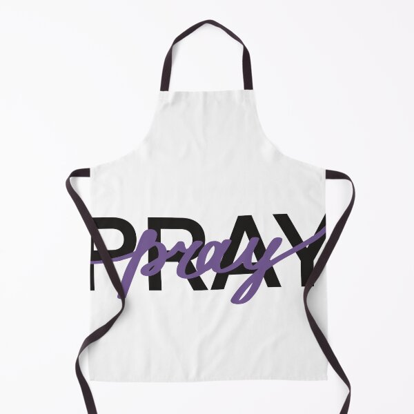 Item preview, Pray.  Violet Motivational quote.  Lettering  designed and sold by Drevych-shop.