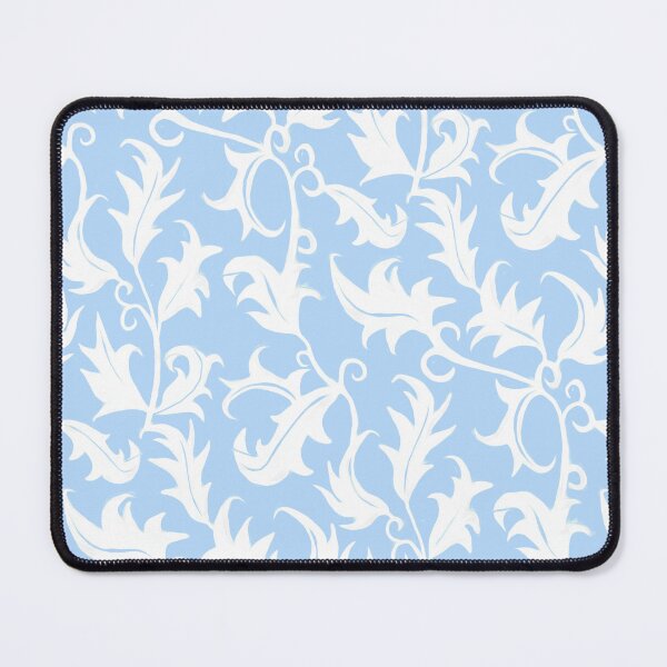 Item preview, Simple Art Nouveau Vines - Periwinkle designed and sold by TigaTiga.