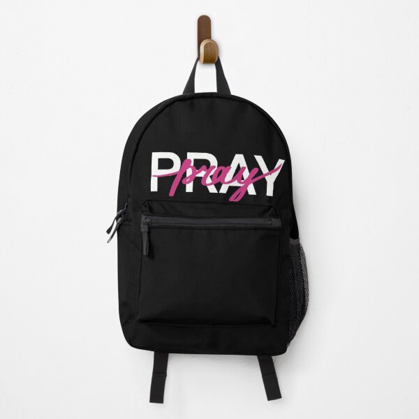 Item preview, Pray. Pink Motivational quote. Lettering designed and sold by Drevych-shop.