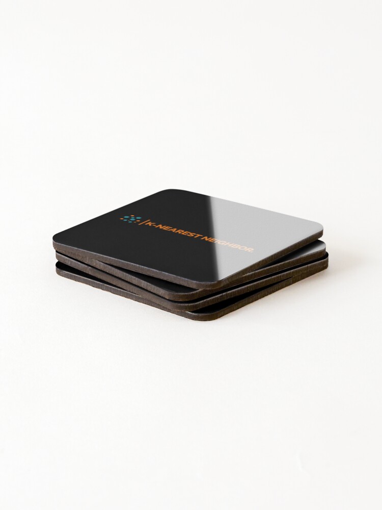 Thumbnail 4 of 5, Coasters (Set of 4), K Nearest Neighbor Machine Learning Data Science Algorithm designed and sold by deffro.