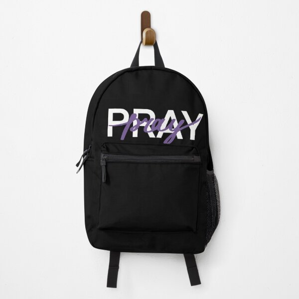 Item preview, Pray. Purple Motivational quote. Lettering designed and sold by Drevych-shop.