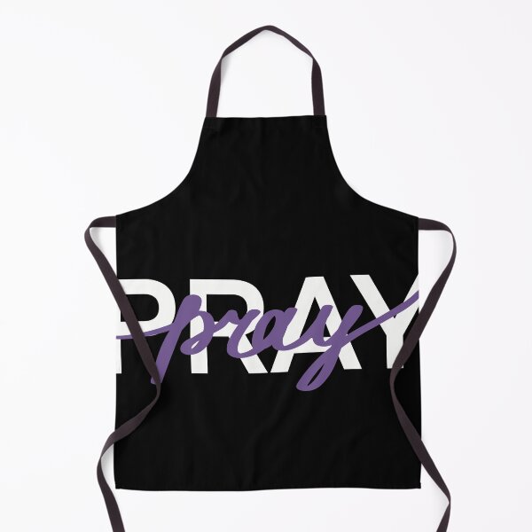 Item preview, Pray.  Purple Motivational quote.  Lettering  designed and sold by Drevych-shop.