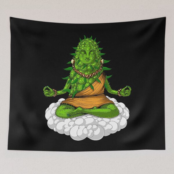 Item preview, Weed Bud Meditation designed and sold by underheaven.