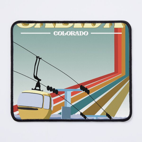 Item preview, Salida Retro Poster designed and sold by GremlinGalArt.
