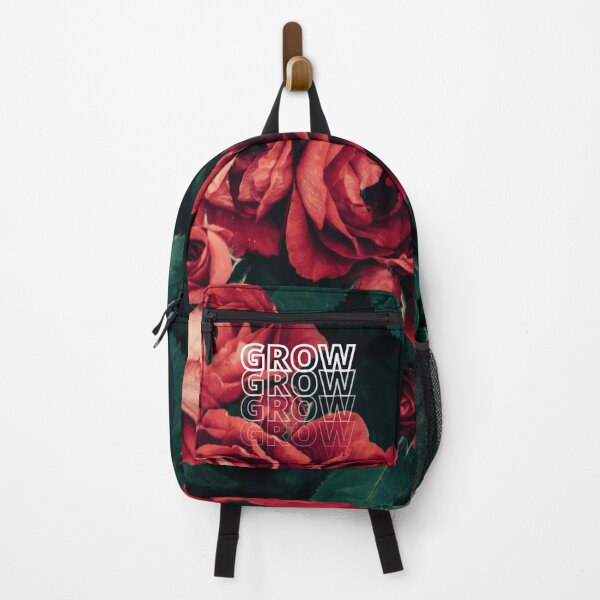 Item preview, GROW (above) - Romantic Bright Red Flowers, Floral Petals, Fantasy Aesthetic designed and sold by AliceSLee.