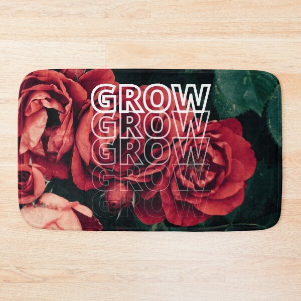 Item preview, GROW (above) - Romantic Bright Red Flowers, Floral Petals, Fantasy Aesthetic designed and sold by AliceSLee.