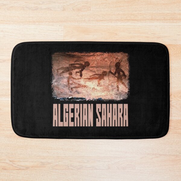 Item preview, Ancient Alien Petroglyphs Algerian Sahara. Flying Figures with antennas. designed and sold by studiohfy.