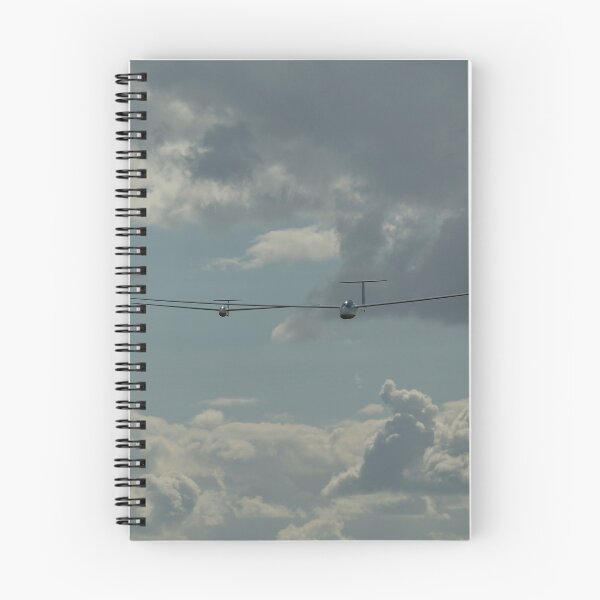 Item preview, Two Sailplane/ gliders racing to the finish line. designed and sold by sandyprints.