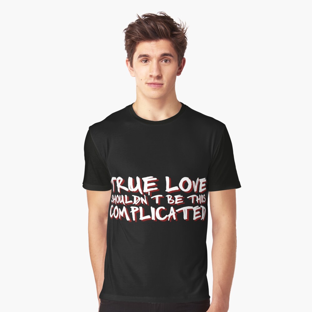 Kanye West (Ye) Ft xxxtentacion – True Love T shirt Black - teejeep