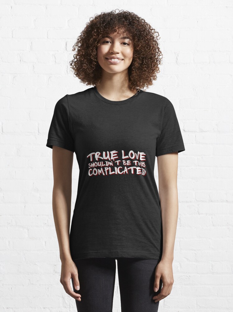 Kanye West (Ye) Ft xxxtentacion – True Love T shirt Black - teejeep