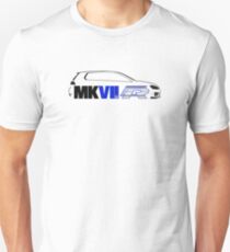 MKVII R Silhouette Black Unisex T-Shirt