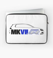 MKVII R Silhouette Black Laptop Sleeve