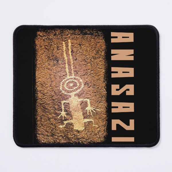 Item preview, Ancient Alien Petroglyphs Anasazi. A figure with the antennas? designed and sold by studiohfy.