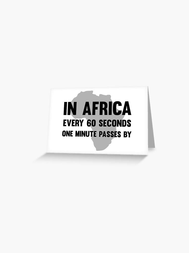 Cool Funny Africa Protest Activism Black And White Humor Text T