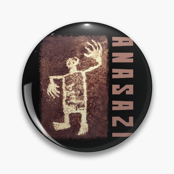 Item preview, Ancient Alien Petroglyphs Anasazi. A figure with large hands. designed and sold by studiohfy.