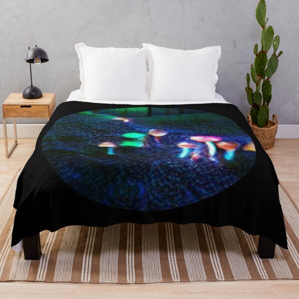 Item preview, Blurry abstract mushrooms designed and sold by Shiablue.