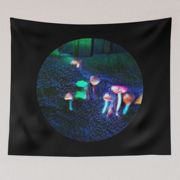 Item preview, Blurry abstract mushrooms  designed and sold by Shiablue.