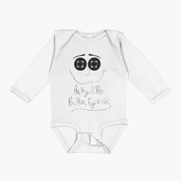 Item preview, Pretty Little Button Eye'd Girl | Coraline Print designed and sold by ArtisticJourney.