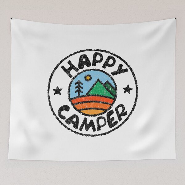 Item preview, Funny Camper Happy Camping Lover Camp Vacation designed and sold by BennetJaco.